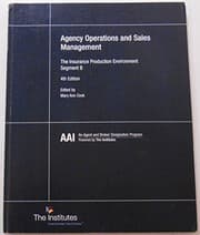 Tapa de Agency Operations and Sales Management