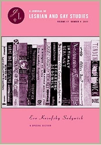 Tapa de Eve Kosofsky Sedgwick