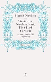 Tapa de Sir Arthur Nicolson, Bart, First Lord Carnock