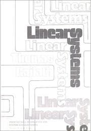 Tapa de Linear systems