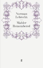 Tapa de Mahler Remembered