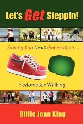 Tapa de Let's Get Steppin! Saving the Next Generation..Pedometer Walking