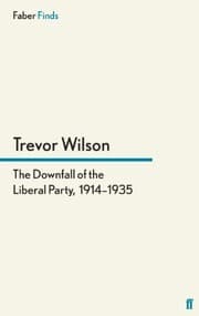 Tapa de The downfall of the Liberal Party, 1914-1935