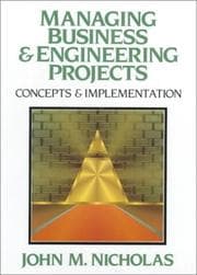 Tapa de Managing Business and Engineering Projects