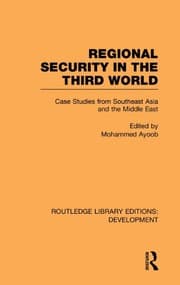 Tapa de Regional Security in the Third World
