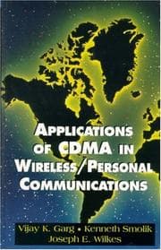Tapa de Applications of CDMA in wireless/personal communications