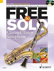 Tapa de Free to Solo Clarinet / Tenor Saxophone