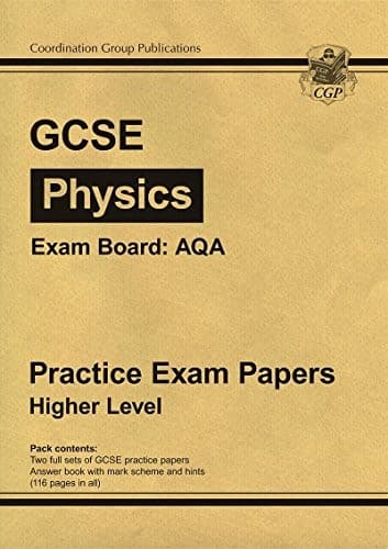Tapa de GCSE Physics AQA Practice Papers - Higher