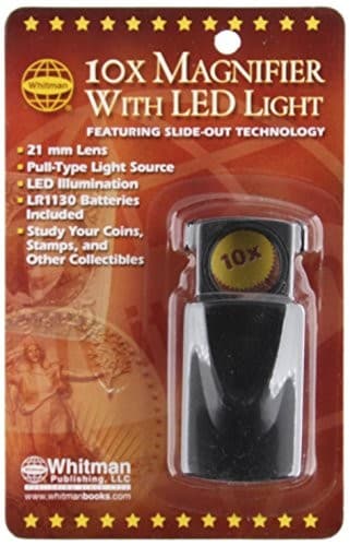 Tapa de 10X Magnifier With Led Light
