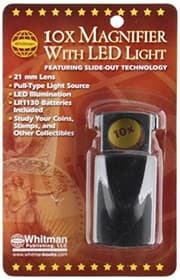 Tapa de 10X Magnifier With Led Light
