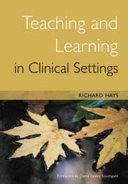 Tapa de Teaching and Learning in Clinical Settings