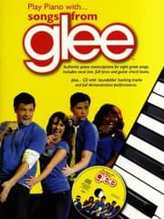 Tapa de Play Piano With. Songs From Glee