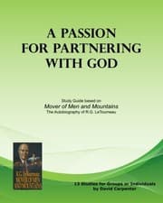 Tapa de A Passion for Partnering with God