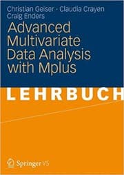 Tapa de Advanced Multivariate Data Analysis With Mplus