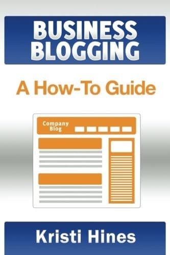 Tapa de Blogging for Business