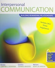 Tapa de Interpersonal Communication