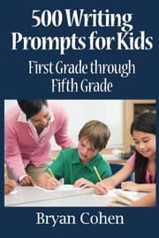 Tapa de 500 Writing Prompts for Kids