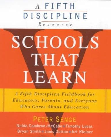 Tapa de Schools That Learn (A Fifth Discipline Resource)