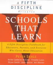 Tapa de Schools That Learn (A Fifth Discipline Resource)