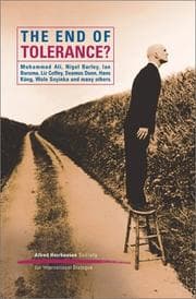 Tapa de The end of tolerance?