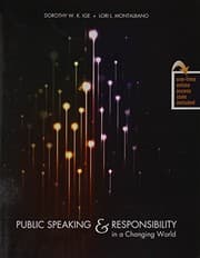Tapa de Public Speaking & Responsibility in a Changing World