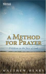 Tapa de A method for prayer