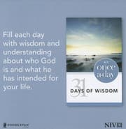 Tapa de NIV Once-A-Day 31 Days of Wisdom - 20 Pack
