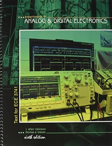 Tapa de Experiments in Analog and Digital Electronics