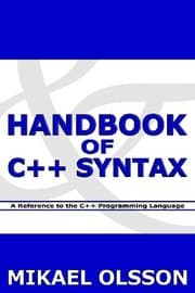 Tapa de Handbook of C++ Syntax