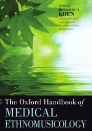 Tapa de The Oxford Handbook of Medical Ethnomusicology