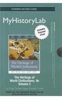 Tapa de Heritage of World Civilizations : New Myhistorylab With Pearson Etext Student Access Code Card