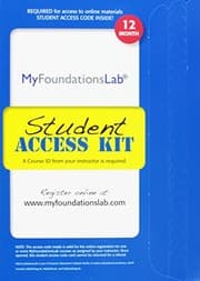 Tapa de MyFoundationsLab V2.0 without Pearson eText -- Valuepack Access Card