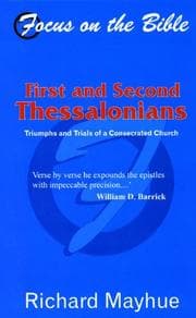 Tapa de Focus on the Bible - 1st & 2nd Thessalonians (Focus on the Bible Commentaries)