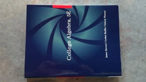 Tapa de College Algebra, 5E