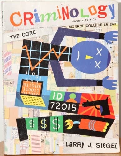 Tapa de Criminology