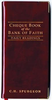 Tapa de Chequebook of the Bank of Faith (Daily Readings)