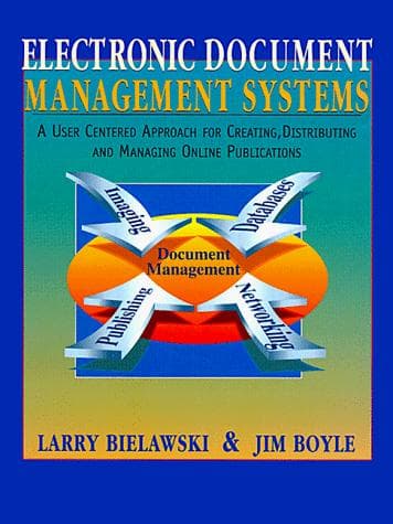Tapa de Electronic document management systems
