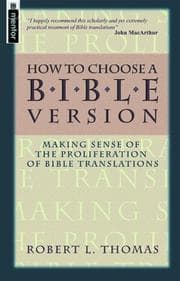 Tapa de How to Choose a Bible Version