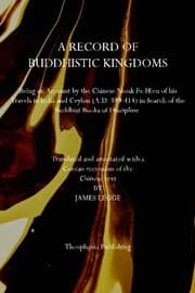 Tapa de A Record of Buddhistic Kingdoms