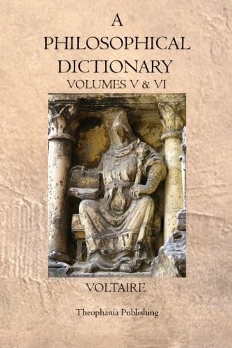 Tapa de A Philosophical Dictionary