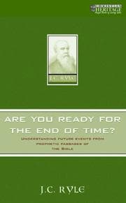 Tapa de Are You Ready for the End of Time