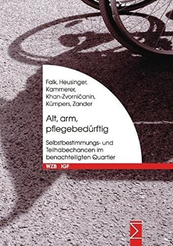Tapa de Arm, Alt, Pflegebedurftig