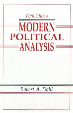 Tapa de Modern political analysis