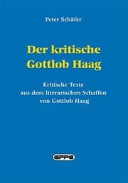 Tapa de Der kritische Gottlob Haag
