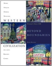 Tapa de Western Civilization : Beyond Boundaries, Volume C