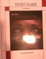 Tapa de Study Guide for Abnormal Psychology