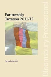 Tapa de Partnership Taxation 2011/12
