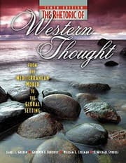 Tapa de The Rhetoric of Western Thought