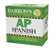 Tapa de Barron's AP Spanish Flash Cards