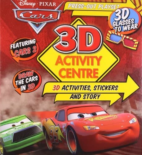 Tapa de Disney Pixar 3d Activity Centre